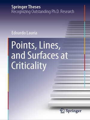 cover image of Points, Lines, and Surfaces at Criticality